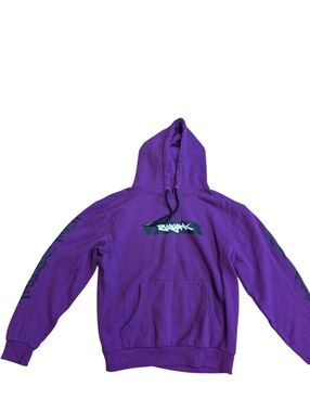 Zoo York Purple Graphic Crewneck Hoodie - Men